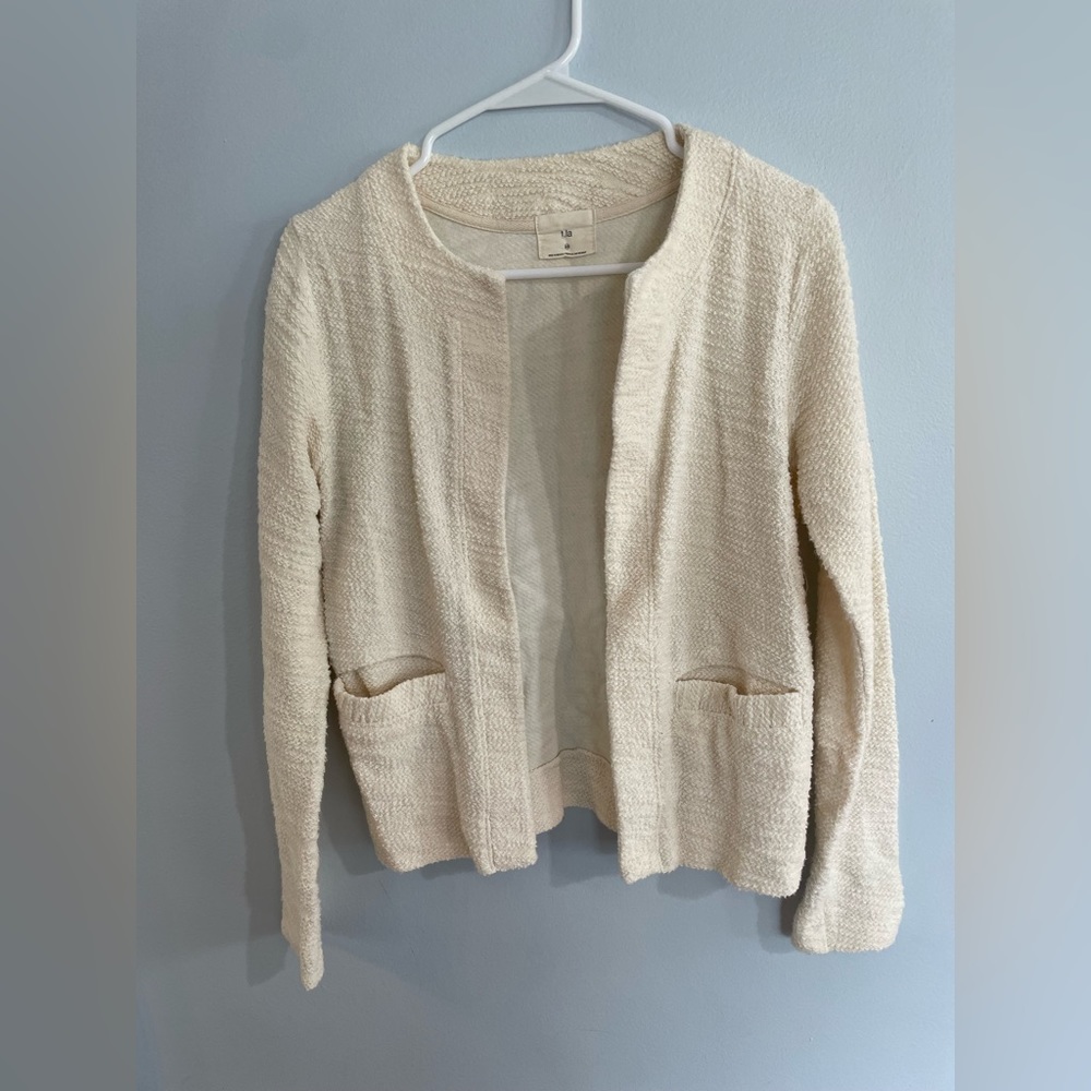 Anthropologie women’s sweater jacket